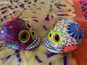 Calaveritas de colores