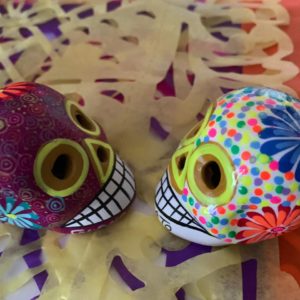 Calaveritas de colores